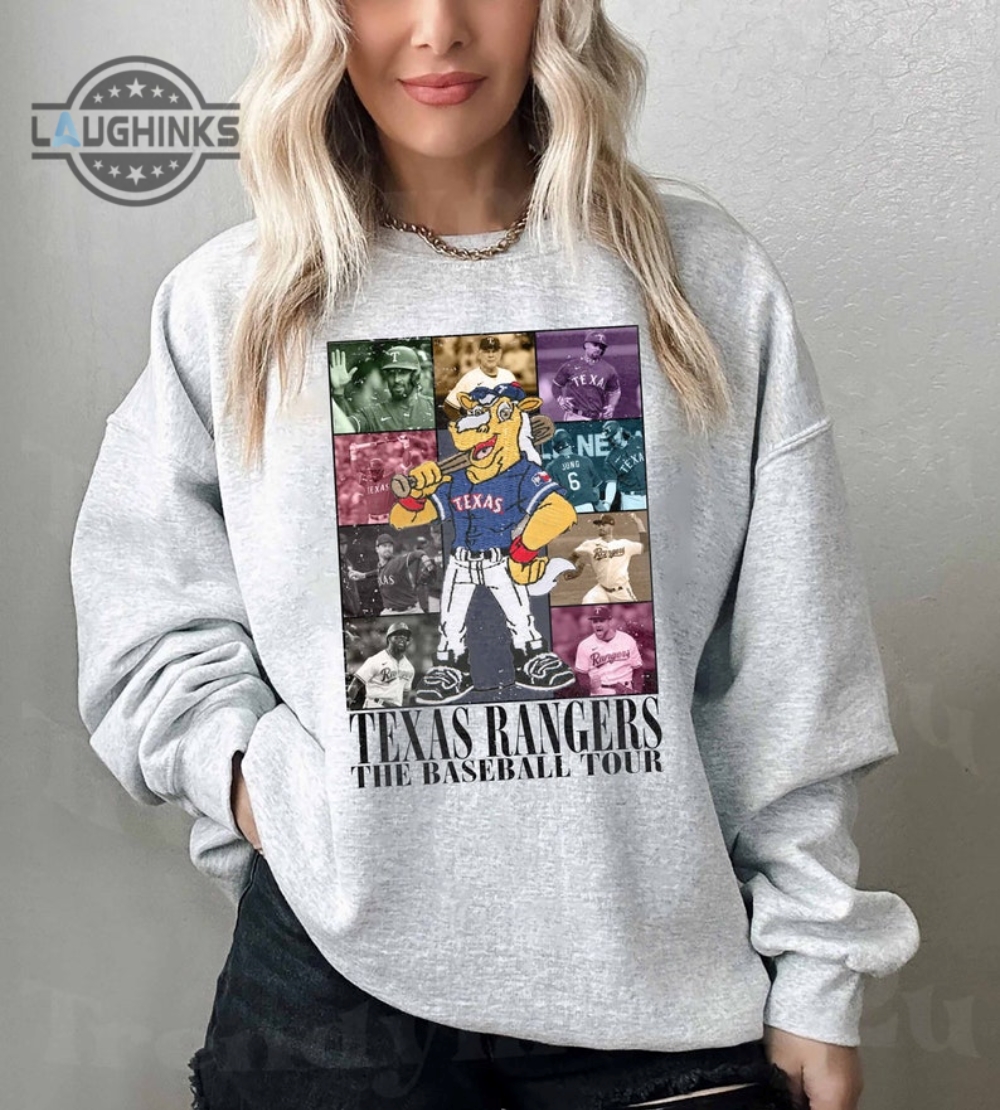 Rangers World Series Sweatshirt Tshirt Hoodie Mens Womens Kids Eras Tour Texas Rangers The Baseball Tour Game Day Shirts Mlb Crew Neck Corey Seager 2023