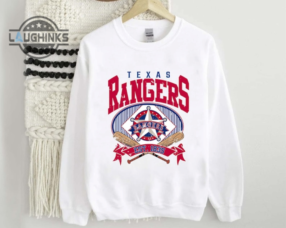 Texas Rangers World Series Hoodie Tshirt Sweatshirt Mens Womens Est 1835 Vintage Baseball Shirts World Series Champions 2023 Tee Shirt Angers World Series Gear