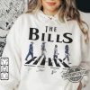 Bills Walking Abbey Road Signatures Shirt Sean McDermott Josh Allen Stefon Diggs James Cook Shirt Buffalo Vintage T Shirt trendingnowe.com 3