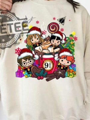 Magic Harry Christmas Coffee Sweatshirt Unique revetee 2