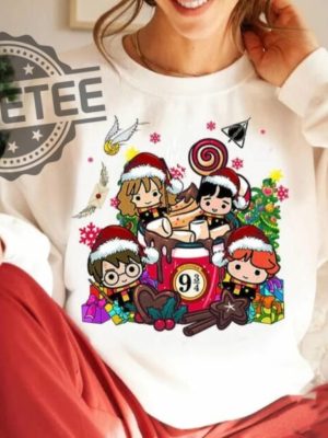 Magic Harry Christmas Coffee Sweatshirt Unique revetee 4