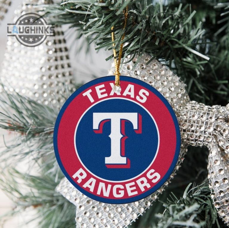 World Series Christmas Ornament 2023 Texas Rangers Winning Baseball