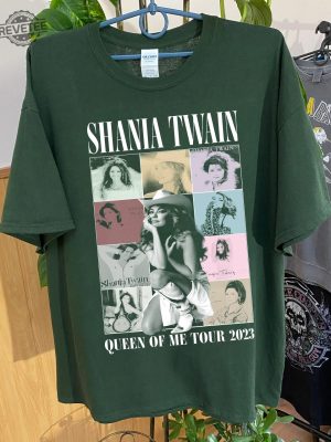 Shania Twain Queen Of Me Tour 2023 Shirt Shania Twain Tshirt Shania Twain Fans Shirt Gift For Fan Men Women Unisex T Shirt Unique revetee 5