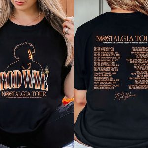 Rod Wave Nostalgia Tour 2023 Shirt Rod Wave Concert Shirt Nostalgia Tour Shirt Unique revetee 2