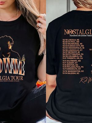 Rod Wave Nostalgia Tour 2023 Shirt Rod Wave Concert Shirt Nostalgia Tour Shirt Unique revetee 2