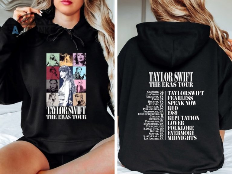 Taylor Swift Eras Tour Sweatshirt Tshirt Hoodie Mens Womens Double ...