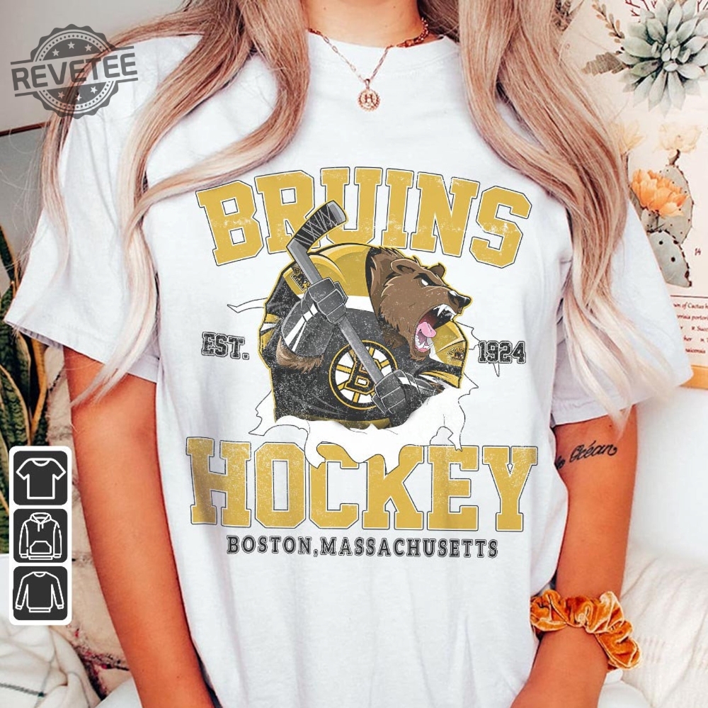 Vintage Bootleg Bruins Ice Hockey Shirt Matt Poitras Milan Lucic