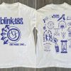 Blink 182 One More Time Tracklist T Shirt One More Time Graphic Tee Blink 182 Shirt New Blink 182 Unisex Garment Dyed T Shirt Unique revetee 1