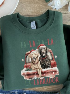 Labrador Retrieve Christmas Labrador Retrieve Sweatshirt Labrador Retrieve Labrador Retrieve Shirt Dog Christmas Labrador Gift Unique revetee 2