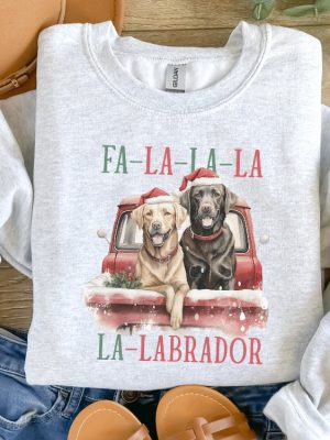 Labrador Retrieve Christmas Labrador Retrieve Sweatshirt Labrador Retrieve Labrador Retrieve Shirt Dog Christmas Labrador Gift Unique revetee 3