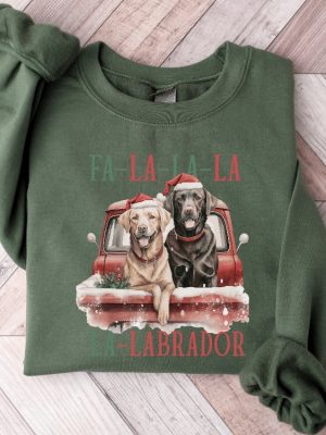 Labrador Retrieve Christmas Labrador Retrieve Sweatshirt Labrador Retrieve Labrador Retrieve Shirt Dog Christmas Labrador Gift Unique revetee 4