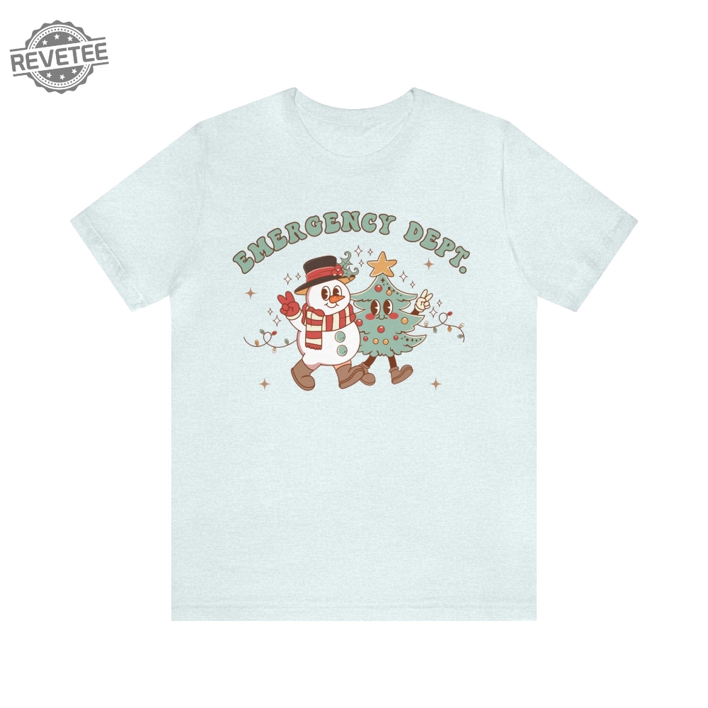 Christmas Emergency Department Shirts Christmas Er Nurse Tshirt Ed Nurse Er Crew Er Squad Holiday Er Shirts Xmas Gift For Er Nurse Tee Unique