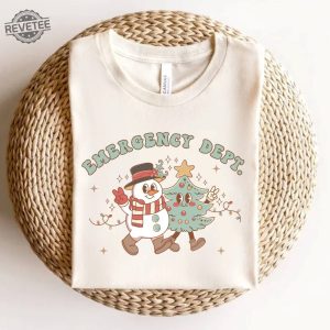 Christmas Emergency Department Shirts Christmas Er Nurse Tshirt Ed Nurse Er Crew Er Squad Holiday Er Shirts Xmas Gift For Er Nurse Tee Unique revetee 4