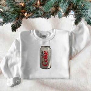 diet coke sweatshirt tshirt hoodie mens womens embroidered diet coke soda can embroidery t shirts funny caffeine coke zero sweater christmas gift laughinks 3