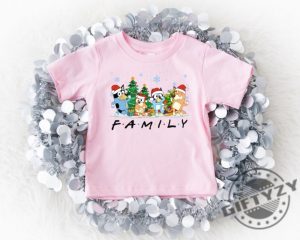 Christmas Bluey Family Shirt Family Bluey Tshirt Bluey Party Sweatshirt Bluey Christmas Hoodie Bluey Theme Shirt giftyzy 14