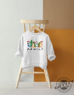 Christmas Bluey Family Shirt Family Bluey Tshirt Bluey Party Sweatshirt Bluey Christmas Hoodie Bluey Theme Shirt giftyzy 5