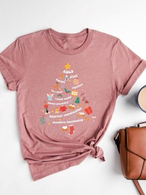 Occupational Therapy Shirt Ot Christmas Shirt Mental Health Christmas Tree School Psychologist Shirt Christmas Gifts Unique revetee 4