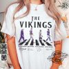 Vikings Walking Abbey Road Shirt Kevin OConnell Kirk Cousins Justin Jefferson Jordan Addison Shirt Minnesota Kirk Cousins T Shirt trendingnowe.com 2