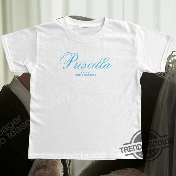 A24 Priscilla Shirt Priscilla A Film By Sofia Coppola Baby Shirt trendingnowe.com 1
