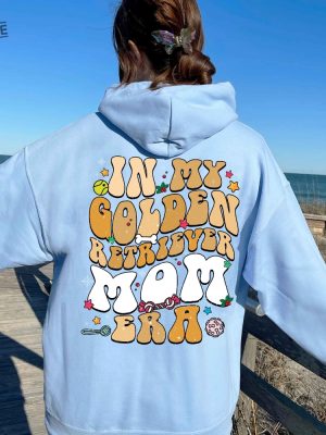 In My Golden Retriever Era Sweatshirt Golden Retriever Christmas Sweatshirt Golden Retriever Xmas Golden Retriever Gifts Dog Mom Shirt Unique revetee 3