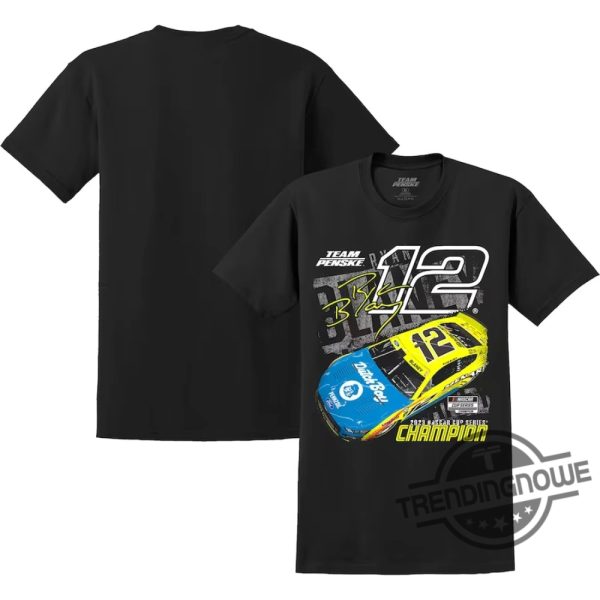 Ryan Blaney Championship Shirt 2023 NASCAR Cup Series Champion Car Shirt Ryan Blaney 2023 Shirt Nascar Cup Series Champion Shirt trendingnowe.com 1