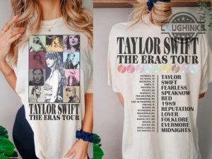 kids taylor swift sweatshirt adult taylor swiftie shirt sweater hoodie double sided the eras tour merch red speak now fearless folklore 1989 reputation midnights laughinks 1 2