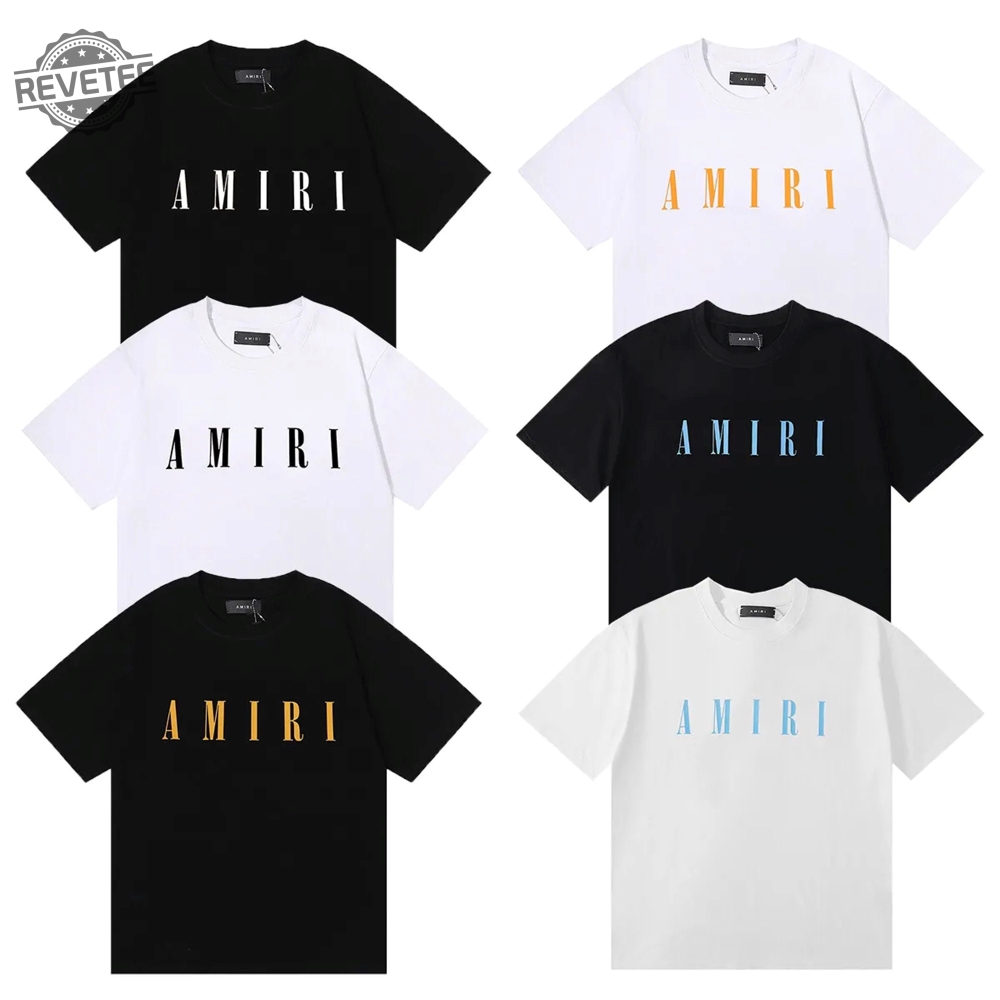 Amiri T Shirt Amiri Sweatshirt Amiri Unisex Shirt Amiri Logo Tee Vintage Amiri T Shirt Y2k Shirt Punk Clothes Vintage Shirt Luxury T Shirt