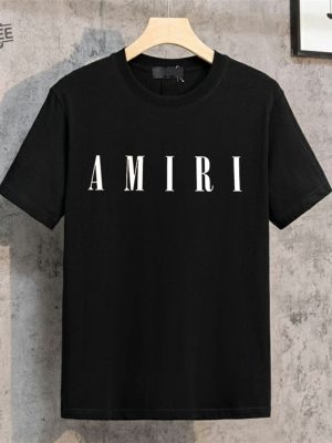 Amiri T Shirt Amiri Sweatshirt Amiri Unisex Shirt Amiri Logo Tee Vintage Amiri T Shirt Y2k Shirt Punk Clothes Vintage Shirt Luxury T Shirt revetee 2