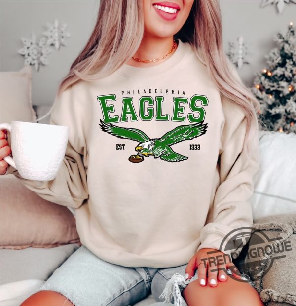 Philadelphia Eagles Sweatshirt 80s 90s Eagles Sweatshirt Philadelphia Eagles Sweatshirt NFL Eagles Hoodie Eagles Shirt trendingnowe.com 1