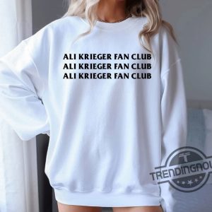 Ali Krieger Fan Club Shirt Ali Krieger Fan Club Sweatshirt Ali Krieger Fan Gifts Ali Krieger T Shirt Ali Krieger Hoodie Gift for Fan trendingnowe.com 3