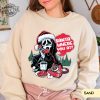 Retro Santa Where U At Funny Sweatshirt Vintage Santa Sweatshirt Retro Scream Santa Shirt Holiday Clothing Women Gift For Woman revetee 6