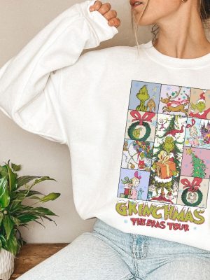 Grinchmas Eras Tour Shirt The Eras Tour Christmas Shirt Grinchmas Shirt Merry Christmas Gift For Christmas Party Shirt revetee 2