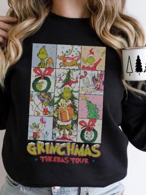 Grinchmas Eras Tour Shirt The Eras Tour Christmas Shirt Grinchmas Shirt Merry Christmas Gift For Christmas Party Shirt revetee 4