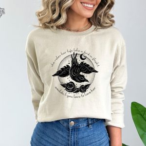 Bird In Flight Rhiannon Inspired Sweatshirt Hoodie Rock Concert Tour 2023 Gift For Fan Country Music Concert revetee 5