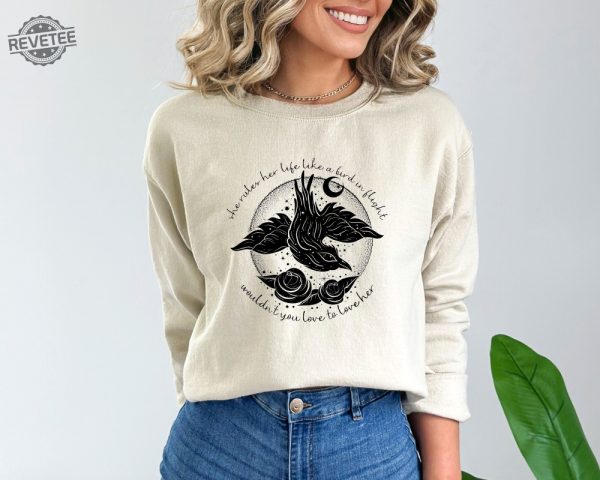 Bird In Flight Rhiannon Inspired Sweatshirt Hoodie Rock Concert Tour 2023 Gift For Fan Country Music Concert revetee 5