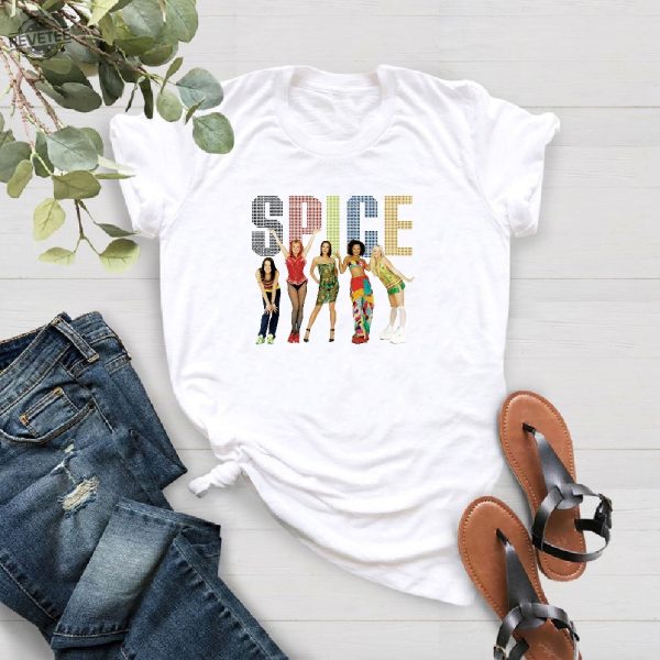 Spice Girls Tshirt Spice Girls Gift Spice Tour Gift Vintage 90S T Shirt Spice Girls Tee Music Tshirt For Her Gift For Fan Spice Girls Tshirt revetee 1