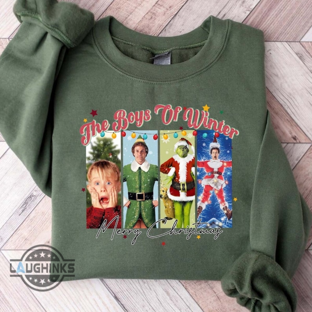 Home Alone Sweatshirt Tshirt Hoodie Mens Womens Christmas Movies Characters Shirt The Boys Of Winter Retro Battle Plan Holiday Merry Christmas Funny Shirts