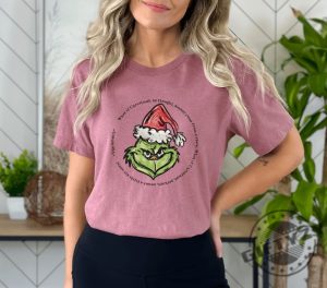 Christmas Grinch Funny Tshirt Grinch Christmas Sweatshirt Christmas Hoodie Grinchmas Shirt giftyzy 4