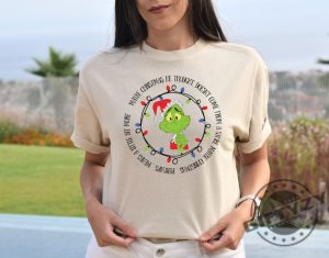 The Grinch Christmas Shirt Grinch Christmas Tshirt Funny Grinchmas Sweatshirt Merry Christmas Hoodie Merry Grinchmas Shirt giftyzy 3