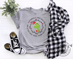 The Grinch Christmas Shirt Grinch Christmas Tshirt Funny Grinchmas Sweatshirt Merry Christmas Hoodie Merry Grinchmas Shirt giftyzy 5