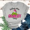 Feeling Extra Grinchy Today Shirt Retro Grinch Tshirt Grinch Pink Christmas Sweatshirt Grinchmas Hoodie Pink Christmas Gift giftyzy 5