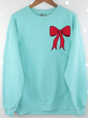 Merry Christmas Sweatshirt Womens Christmas Shirt Holiday Crewneck Pullover Festive Sweatshirt Cozy Holiday Sweater Unique revetee 3