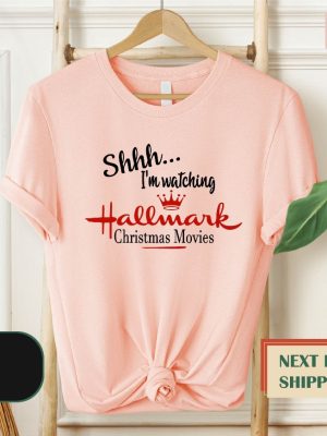 This Is My Movie Watching Sweatshirts Hallmark Christmas Movies Shirt Holiday Spirit Shirts Gift For Her Cute Christmas Shirt Christmas Unique revetee 2