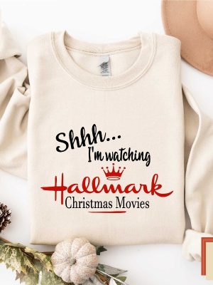 This Is My Movie Watching Sweatshirts Hallmark Christmas Movies Shirt Holiday Spirit Shirts Gift For Her Cute Christmas Shirt Christmas Unique revetee 3