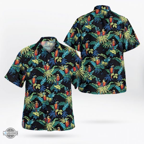 max payne 3 hawaiian shirt and shorts gta gaming tropical parrots max payne cosplay summer aloha shirt video game xbox ps3 ps4 button up shirts laughinks 1