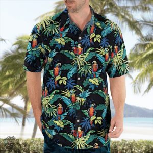 max payne 3 hawaiian shirt and shorts gta gaming tropical parrots max payne cosplay summer aloha shirt video game xbox ps3 ps4 button up shirts laughinks 3