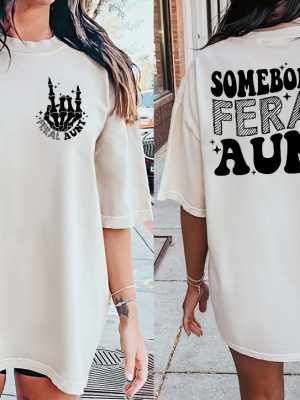 Somebodys Feral Aunt Sweatshirt Cool Aunt Shirt Feral Aunt Sweatshirt Aunts Gift Aunts Birthday Gift Sister Gifts Auntie Sweatshirt Unique revetee 7