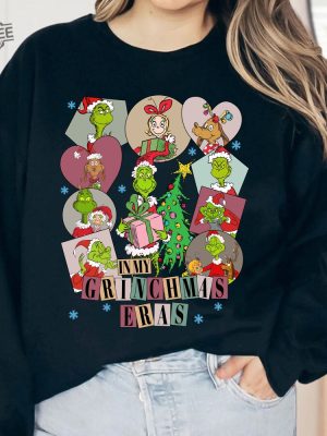 In My Grinchmas Eras Tour Shirt Grinchmas Shirt Grinch Merry Christmas Shirt Grinch Sweatshirt Funny Grinchmas Shirt Grinch Tour Unique revetee 2