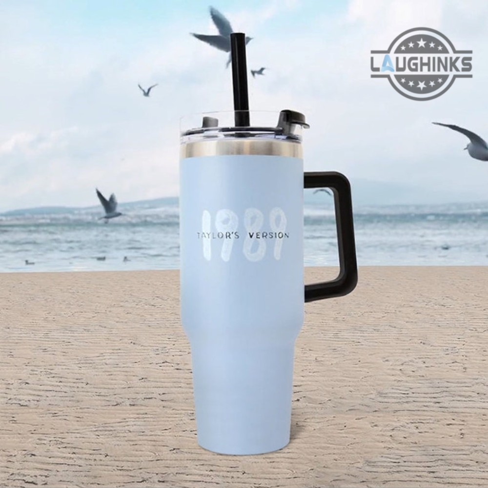 Capital One Taylor Swift 1989 Stanley Cup Inspired By Capital One Swifties  Merch Giveaway Stainless Steel Tumbler Twitter Travel Mug 2024 Taylors  Version - Laughinks