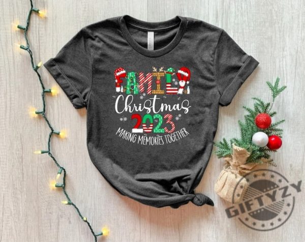 Family Christmas 2023 Making Memories Together Shirt Custom Family Christmas Tshirt Making Memories Christmas Family Hoodie Trendy Sweater Christmas Gifts giftyzy 8